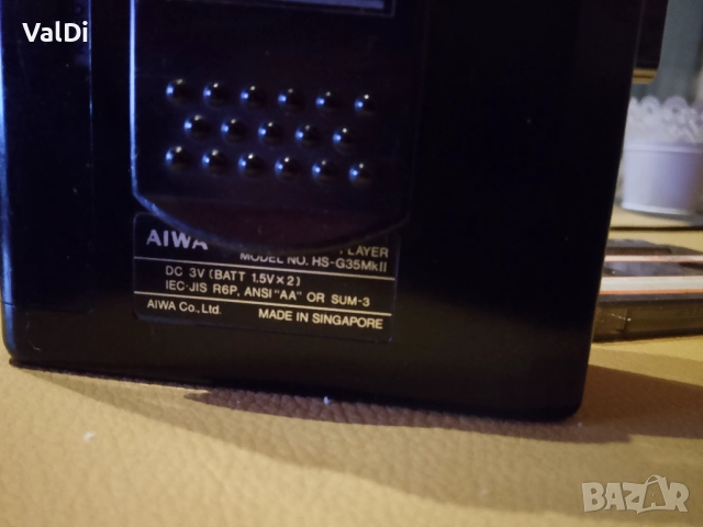 Walkman AIWA HS-G35 Mkll, снимка 7 - Радиокасетофони, транзистори - 52653335