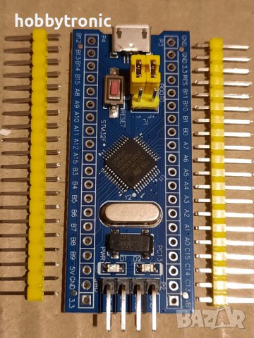 STM32F103C8T6 Development board, Blue pill , снимка 1 - Друга електроника - 38454420