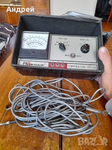 Стар температурен тестер Robinair, снимка 2 - Антикварни и старинни предмети - 52228053