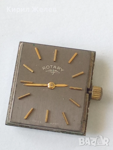 Механизъм с циферблат от стар ръчен часовник 52108, снимка 2 - Мъжки - 52273809