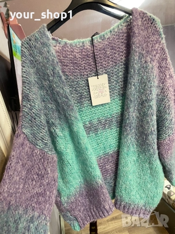 Плетиво Дамска жилетка , снимка 2 - Жилетки - 53606434