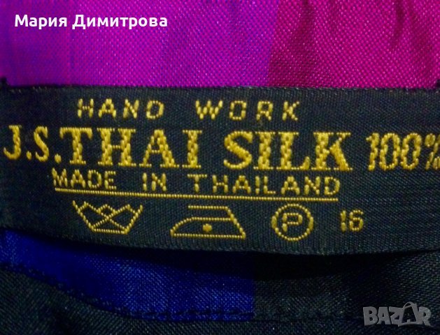 Красиво сако 100% SILK Коприна НОВО, снимка 3 - Сака - 38789996