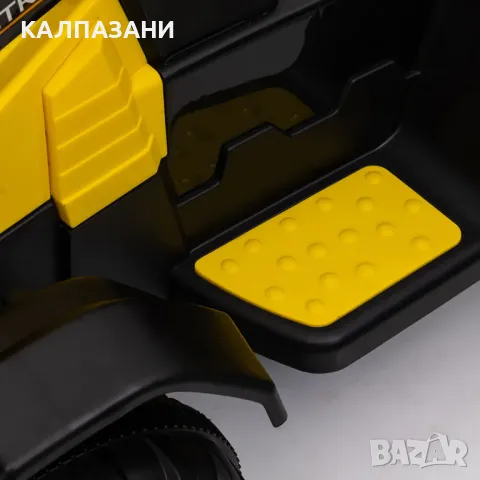 Трактор Акумулаторен с Ремарке 12V с родителски контрол Жълт 8390080-2BR / HL-3388, снимка 7 - Коли, камиони, мотори, писти - 47438692