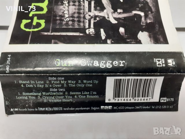 Gun  – Swagger, снимка 2 - Аудио касети - 35005476