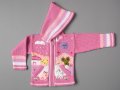 Бледо розова перуанска детска жилетка, размери от 0 до 7 години , снимка 1 - Детски пуловери и жилетки - 35537480