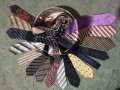 луксозни вратовръзки 15бр Kenzo Azzaro Zara Les Shadoks Burton Dupont , снимка 12