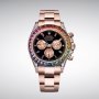 Mъжки часовник Rolex Daytona Cosmograph Rainbow Rose Gold с автоматичен механизъм