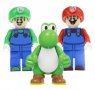 3 бр Супер Марио SUPER Mario Луиджи фигурки за лего конструктор за игра и украса  торта пластмасови, снимка 1