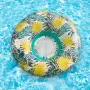 5763 Надуваемо кресло за плуване с поставка за чаша и дръжки, 120 см, снимка 5