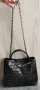 Уникална чанта, с дълга дръжка синджир към нея, снимка 3