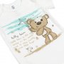 Памучно бебешко боди, Teddy Bears, 6 - 12 м, Многоцветно, снимка 2