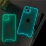 Светещ силиконов калъф за айфон флуоресцентен Apple iPhone 11 12 13 14 15