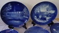 Предлагам поредица 12 броя  чинии Vintage Копенхаген Дания B&G  , снимка 8