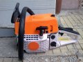 Бензинова моторна верижна резачка трион gasoline chain saw 5200, 2.2 kWНова ! , снимка 3
