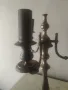 Стара настолна лампа тип свещник, снимка 3