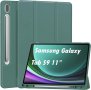 Калъф NEKOSUKI за Samsung Galaxy Tab S9 11 инча, тъмно зелен