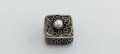 Сребърна кутийка с перла-10,03гр/925, снимка 1 - Колиета, медальони, синджири - 38588059