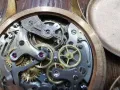 ЗЛАТЕН 18К ULTIMOR CHRONOGRAPHE 17 JEWELS , снимка 11