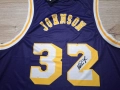 Баскетболен потник на Меджик Джонсън #Лейкърс #32# Mitchell&Ness!, снимка 5