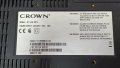 Crown TFT LCD 22875 с дефектно захранване и лампи-17MB45-3 V1 190809/CLAA216WA01, снимка 2