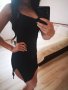 Черна секси рокличка, М размер, снимка 1 - Рокли - 28888289