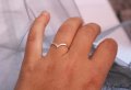 Нежно сребърно пръстенче R058, снимка 2