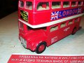 двуетажен метален автобус от англия 0606221918, снимка 4