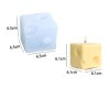 3d къб кубче квадрат сирене кашкавал силиконов молд форма фондан гипс смола шоколад свещ сапун, снимка 2