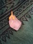 Висулка розов кварц, снимка 1 - Колиета, медальони, синджири - 38324826