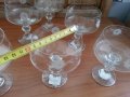 Стари кристални чаши с гравюра, снимка 3