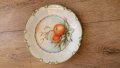 Hutschenreuther– Рисувана чиния, плато, 25.5см– 1988г Отлична!, снимка 4