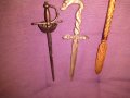 Ножове за писма-дървен -змия и испанска рапира, снимка 6