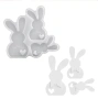 Молд зайци 3 размера, снимка 9