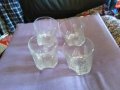 Кристални чаши за уиски нови 4 броя Н-90мм фи 80мм, снимка 1