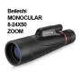 Мощен джобен монокъл за лов далечно виждане Beileshi 8-24×50 лов птици животни BAK-4 стъклена леща, снимка 5