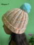 Ръчно плетена шапка, снимка 7