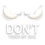 Стикери за куфар Don't touch my bag 3 броя 32x28см_1248747, снимка 2