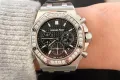 Audemars Piguet Royal Oak Offshore Chronograph 37mm Black Dial Diamond Дамски Различни Варианти, снимка 12