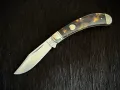 Колекционерски джобен сгъваем нож Bow Trapper Imitation Tortoise  (Rough Ryder) (RR2442), снимка 1