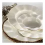 Порцеланов сервиз със златист кант , снимка 1