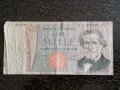 Банкнота - Италия - 1000 лири | 1969г., снимка 1 - Нумизматика и бонистика - 32294688