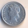 Португалия 10 сентавос 1915 година, сребърна монета, снимка 2