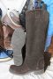 Елегантни, ежедневни дамски ботуши, 39 - 40- антихлъзгаща подметка от каучук, 100% естествена кожа, снимка 18