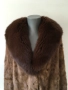 Палто норка и естествен косъм лисица L, снимка 3