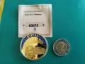 ГОЛЯМА ‼ПОЗЛАТЕНА‼ ВЪЗПОМЕНАТЕЛНА МОНЕТА - ЛИБЕРИЯ, снимка 1