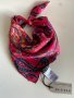 Розов, копринен шал/ кърпа за глава Medicine, с етикет, снимка 2