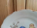 Български порцелан Великден детска чиния , снимка 3