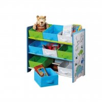 Детска етажерка/органайзер за детски играчки и принадлежности, снимка 2 - Мебели за детската стая - 32350537