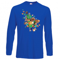 Мъжка тениска майнкрафт Minecraft 3,Minecraft,Игра,Забавление,подарък,Изненада,Рожден Ден., снимка 3 - Тениски - 36495038