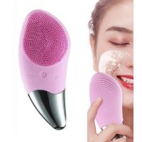 3В1 УЛТРАЗВУКОВА СИЛИКОНОВА ЧЕТКА ЗА ЛИЦЕ И МАСАЖОР SONIC FACIAL BRUSH, снимка 3 - Масажори - 39779060